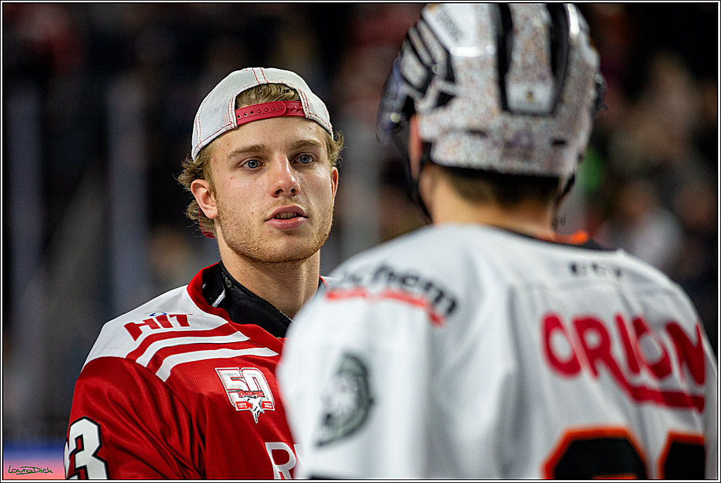 PENNY DEL; Koelner Haie- Loewen Frankfurt; Koeln, 18.12.2022